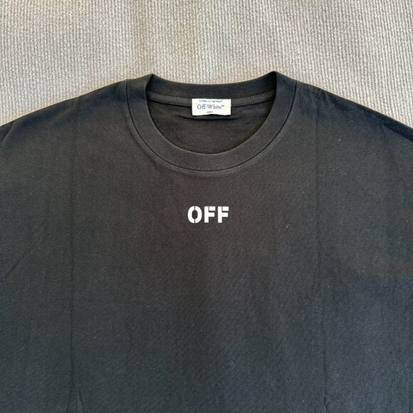 Off-White Men's Black T-shirt - Picture 5 of 7